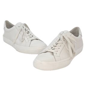 Vince Fulton Leather Low-Top Sneakers White Men’s Size 11.5